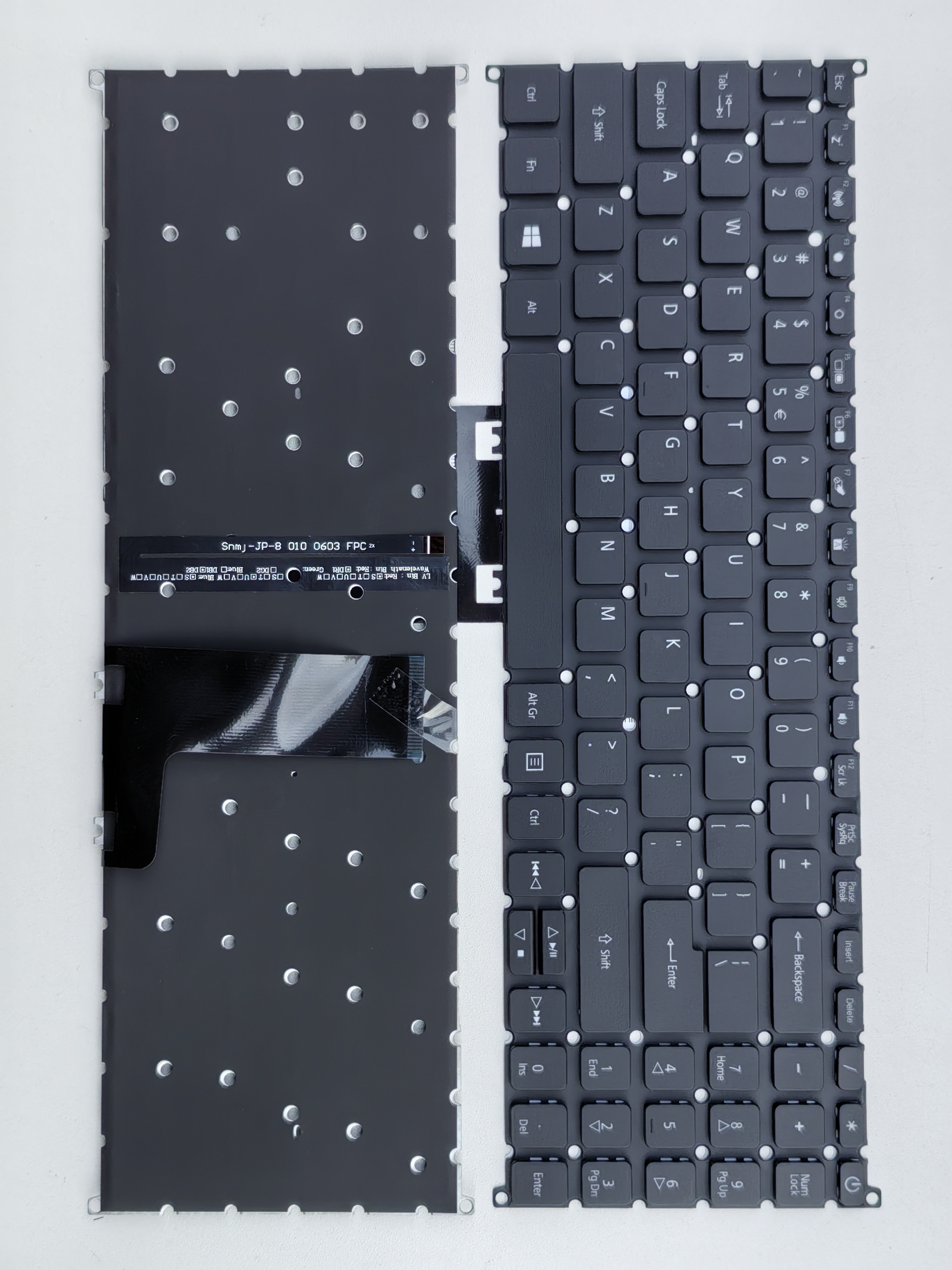 Picture of New Replacement Laptop Keyboard For ACER SF315-51 with switch/SF315-52/SF315-41/A6 BLACK Backlit (OEM) US Layout